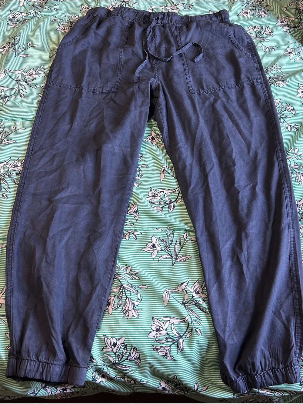 Sanctuary Navy Blue Jogger Pants